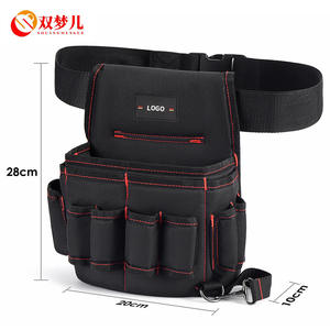กระเป๋าคาดเอวใส่เครื่องมือ Shuangmengr ผ้า Oxford อเนกประสงค์ สำหรับซ่อมแซม เก็บอุปกรณ์ช่างไฟฟ้าและช่างอื่นๆ - Product Image 3