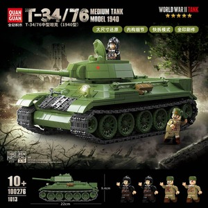 Blocs de construction en plastique, modèle de char militaire, figurines d'<span class=keywords><strong>action</strong></span>, jouets de guerre de la Seconde Guerre mondiale, cadeaux - Product Image 6