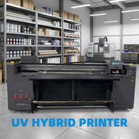 Impresora de Inyección de Tinta UV Híbrida G6 de 1.8m, Automática, Nueva, de Larga Duración, Alta Estabilidad, Comercial, Flexible, Marca EJET