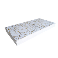 Ligero de lujo moderno Floral PVC mármol UV Panel tablero impermeable ecológico sala de estar apartamento clásico diseño UV