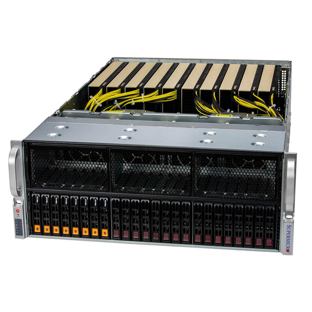 Supermicro GPU Superserver SYS-421GE-TNRT System Rack Server Processor Server