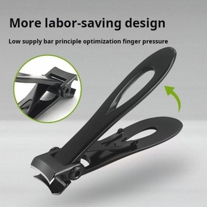 Kit d'outils de manucure professionnel, coupe-ongles à lame incurvée et grandes lames, 3 pièces, pour ongles incarnés, avec étui en métal - Product Image 3