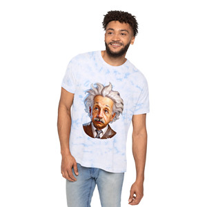 Einstein camicia Tie-Dye con vivace Design frontale - Product Image 3