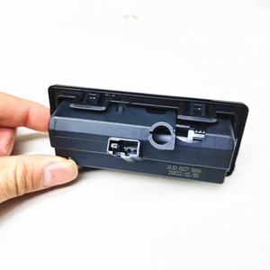 Poignée de hayon VW, loquet de déverrouillage du coffre 3V0857566, pièce de rechange en plastique noir - Product Image 1