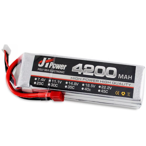 JHLIPO Заводская оптовая продажа RC Lipo аккумуляторная батарея 2S 11,1 V 3S 7,4 V 4200mah 35c для самолета модели лодки - Product Image 5