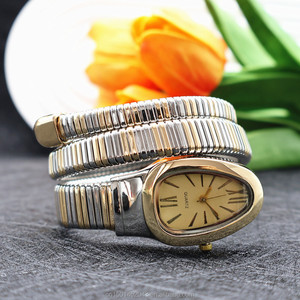 Nuevo Reloj de Pulsera Minimalista, Elegante y Exclusivo para Mujer, un Reloj de Cuarzo de Lujo con Forma de Serpiente para Damas - Product Image 5