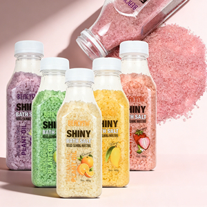 Sali da Bagno Calmanti 480g - Con Oli Essenziali di Lavanda - Sali Marini Naturali per il Bagno, Buon Sonno, Rilassante, Cura del Corpo, Bellezza, Aromaterapia - Product Image 1