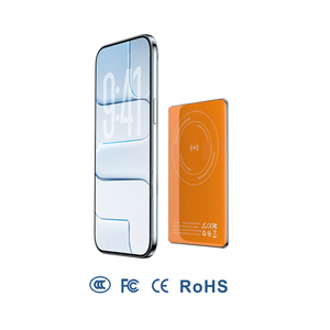 Nouveau produit Banque d'alimentation magnétique sans fil 5000mah ultra fine Banque d'alimentation portable Chargeur de téléphone fin - Product Image 2