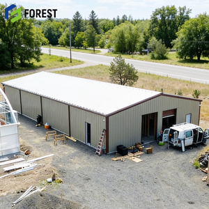 Versatile Pre-Engineered Metal Workshop Apartment Energy Efficient Beverage Bottling <b>Plant</b> Easy Installation Customized Color - Product Image 1