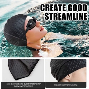 Gorro de Natación Personalizado con su Logotipo, Impermeable, 50g, Sin Fugas, Gorro de Silicona para Niños - Product Image 5