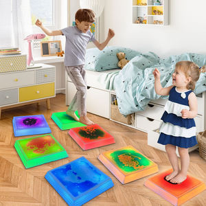 Activé par le toucher allumer l'équilibre Stepping Stones Développement et coordination des enfants Jouets sensoriels liquides Stepping Stones liquides - Product Image 2