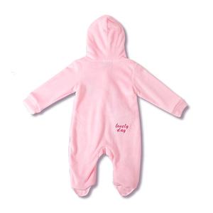 Ropa de Invierno de Manga Larga para Recién Nacidos, <span class=keywords><strong>Pijama</strong></span> de <span class=keywords><strong>Terciopelo</strong></span> de Bambú, Mameluco con <span class=keywords><strong>Cremallera</strong></span> y Pies - Product Image 4