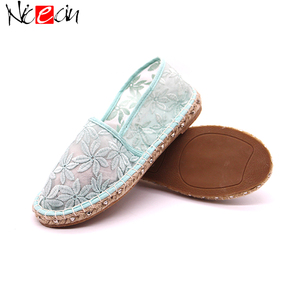 Offre Spéciale Espadrille Toile <span class=keywords><strong>Espadrilles</strong></span> De Toile Plat Décontracté <span class=keywords><strong>Espadrilles</strong></span> - Product Image 5