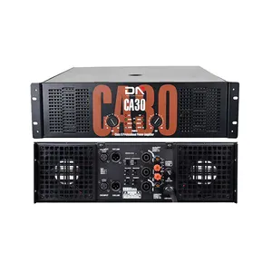 CA + 30 3U 2x1600w H级2 ch 2双通道低音炮前置放大器管音频放大器