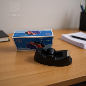 Tape Dispenser Black Desktop Office Use 1 Pcs Ref 02315 Mnj - Product Image 2
