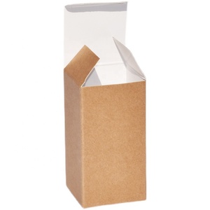 eco-friendly brown kraft paper folding carton box