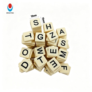 Tuiles en mélamine personnalisées pour jeu de société éducatif de 120 pièces, lettres et mots anglais, accessoires pour jeux de société familiaux - Product Image 1