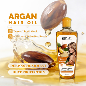 <span class=keywords><strong>Huile</strong></span> capillaire à <span class=keywords><strong>l</strong></span>'argan marocain de qualité salon 200 ml, enrichie à <span class=keywords><strong>l</strong></span>'<span class=keywords><strong>huile</strong></span> <span class=keywords><strong>d</strong></span>'<span class=keywords><strong>olive</strong></span> pour une nutrition intense, rend les cheveux lisses, avec étiquette personnalisable - Product Image 2