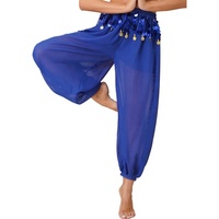 Stage femmes scène Performance porter Costume paillettes pantalon ample vêtements de danse formation vêtements de danse costume de danse du ventre