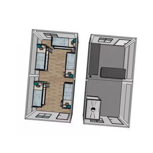 Maison portable en conteneur à installation rapide Bureaux d'hôpitaux préfabriqués de luxe Salle de consultation Maison en conteneur pliable - Product Image 6