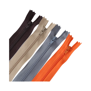 Cremallera para equipaje de textil hogarero ecológica de extremo cerrado al por mayor 3 #   Cremallera invisible de nailon para prendas de vestir, fabricada en plástico - Product Image 4