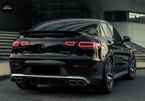 C253 Spoiler Brillant Noir Spoiler 2015 - 2021 pour <span class=keywords><strong>Mercedes</strong></span> <span class=keywords><strong>Benz</strong></span> C253 <span class=keywords><strong>GLC</strong></span> Coupé GLC53 GLC63 <span class=keywords><strong>AMG</strong></span> 1 Pièce Carton Boîte Standard Pare-chocs - Product Image 4