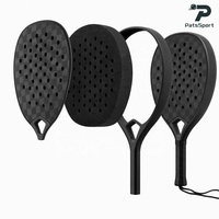 Personnalisation d'Usine Raquette de Padel Légère en Fibre de Carbone 18K avec EVA 15-17, Forme Diamant