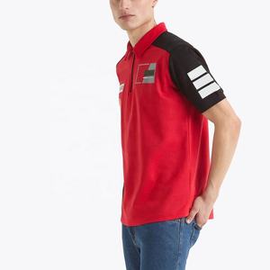 맞춤형 디자인 팀 회사 로고 폴리에스터 스포츠 폴로 작업 셔츠 경쟁 직원 유니폼 저지 폴로 t 셔츠 - Product Image 2