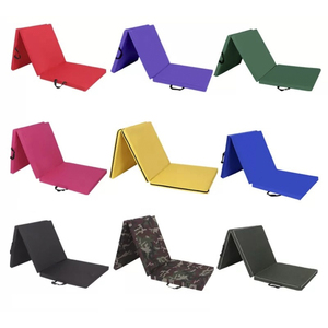 Tappetino da <span class=keywords><strong>ginnastica</strong></span> pieghevole in PVC multifunzionale di dimensioni personalizzabili, materasso a 3 pieghe <span class=keywords><strong>per</strong></span> danza e fitness, tappetino da <span class=keywords><strong>ginnastica</strong></span> <span class=keywords><strong>per</strong></span> bambini - Product Image 4