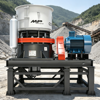 Concasseur à cône hydraulique série CC, station de concassage mobile pour le traitement secondaire des minerais dans les mines