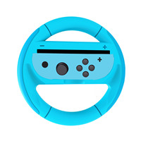 Pegangan gagang roda kemudi untuk Tombol 2 Joy-Con, aksesori Game pengontrol untuk Tombol 2