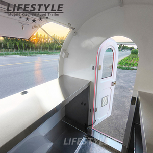 Di động phục vụ Trailer Hotdog CHURROS giỏ cà phê mini bar Pizza TACO Ice Cream remorque thực phẩm Xe tải với đầy đủ thiết bị nhà bếp - Product Image 6