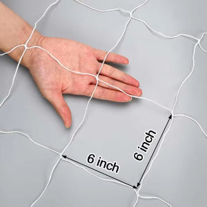 Malla <span class=keywords><strong>de</strong></span> enrejado <span class=keywords><strong>de</strong></span> jardín <span class=keywords><strong>de</strong></span> poliéster <span class=keywords><strong>de</strong></span> nailon <span class=keywords><strong>de</strong></span> 6 pulgadas, blanca, suave, 5x350ft, para uvas, guisantes, tomates, Bea, sandía - Product Image 2