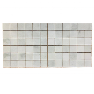 Azulejos de mosaico de mármol blanco, vetas grises, diseño moderno, directo de fábrica, profesional para cocina, baño, suelo, decoración de pared - Product Image 5