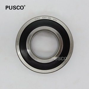 Pusco ตลับลูกปืนเม็ดกลมร่องลึก6207 2RS ขนาด35x72x17มม. Z3V3เหล็กโครเมี่ยม GCr15 P6 ABEC-3ตลับลูกปืนปั๊มเจาะ35มม. - Product Image 2