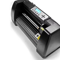 Hybons Hy-375 Plotter de Corte de Vinilo de Sobremesa de 14 Pulgadas con Pantalla LED, Ligero, Android, USB, Software para Impresión de Camisetas y Señalización