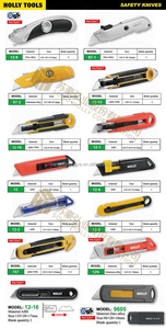 Cuchillo de Seguridad Retráctil Automático, Cuchilla de Aleación Metálica, Cuchillo Utilitario <span class=keywords><strong>con</strong></span> Retracción Automática, Cuchillo Utilitario Seguro <span class=keywords><strong>con</strong></span> Resorte - Product Image 4