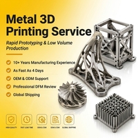 Servicio Profesional de Fabricación Aditiva de Metal SLM, Piezas de Producción de Bajo Volumen para Proyectos Aeroespaciales y Automotrices