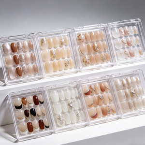 Produits finis en gros, ongles pressés, ongles artificiels réutilisables - Product Image 6