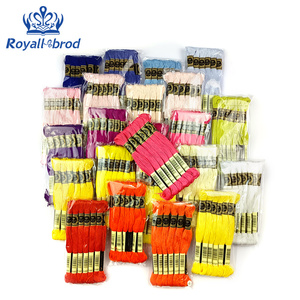 Set di 482 Fili per Punto Croce Royalleebrod, 100% Cotone Puro 26s/2*6, 12 Pezzi per Confezione, Tinti e Mercerizzati a Mano - Product Image 5