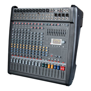 เครื่องขยายเสียง OEM DMX1400 ระดับมืออาชีพ กำลังขับ 1000 วัตต์ *2 ช่องสัญญาณ 14 ช่อง สำหรับดีเจ คาราโอเกะ พร้อมเครื่องขยายเสียงในตัว - Product Image 2