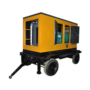 Jiangsu Wantai 80kW Mobile <b>Silent</b> Trailer <b>Generator</b> Diesel Engine 230/400V 50Hz Automatic Voltage Regulation - Product Image 1