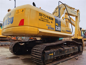 Excavadoras Komatsu usadas, precio barato en buenas condiciones, excavadora hidráulica de orugas de segunda mano de 22 toneladas a la venta - Product Image 2