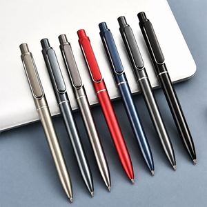 Stylo gel en plastique 0,5 mm avec logo personnalisé, encre noire, impression UV, signature professionnelle, bureau, conférence - Product Image 1