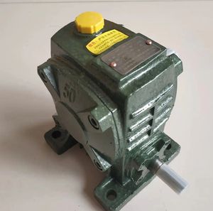 WPA WPS WPO WPX40 50 60 70 80 100 120 웜 기어 감속기 ODM 1 HP 10:1 비율 솔리드 샤프트 1년 보증 콘크리트 믹서용 - Product Image 4