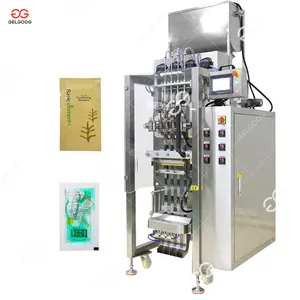 Double Line Liquid Sachet Fill Seal Packing Shampoo Packet Packing Machine