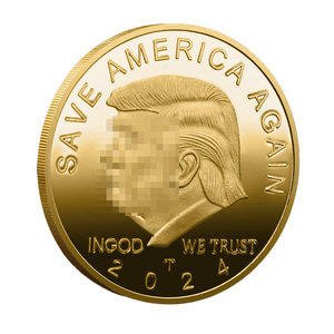 Moneda Conmemorativa <span class=keywords><strong>de</strong></span> Metal 2024, Moneda <span class=keywords><strong>de</strong></span> Recuerdo con Temática <span class=keywords><strong>de</strong></span> Salvar América, Decoración <span class=keywords><strong>de</strong></span> Escritorio Grabada por Ambas Caras - Product Image 2