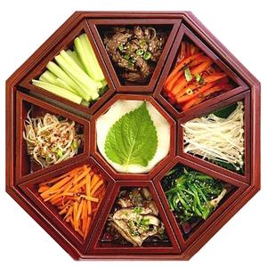 Neuf Coréen Spécialités Plateau Gu Jeol Pan Plat Plaque Gujeol Édition Coréenne Banquet <span class=keywords><strong>Royal</strong></span> plat ensemble - Product Image 1