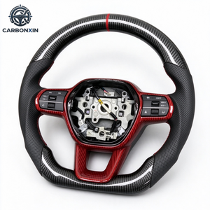 Volante de Fibra de Carbono Personalizado para Honda CRV HR-V Civic 11th Type R FL5 SI Acura Integra, Accesorios para Automóviles - Product Image 4