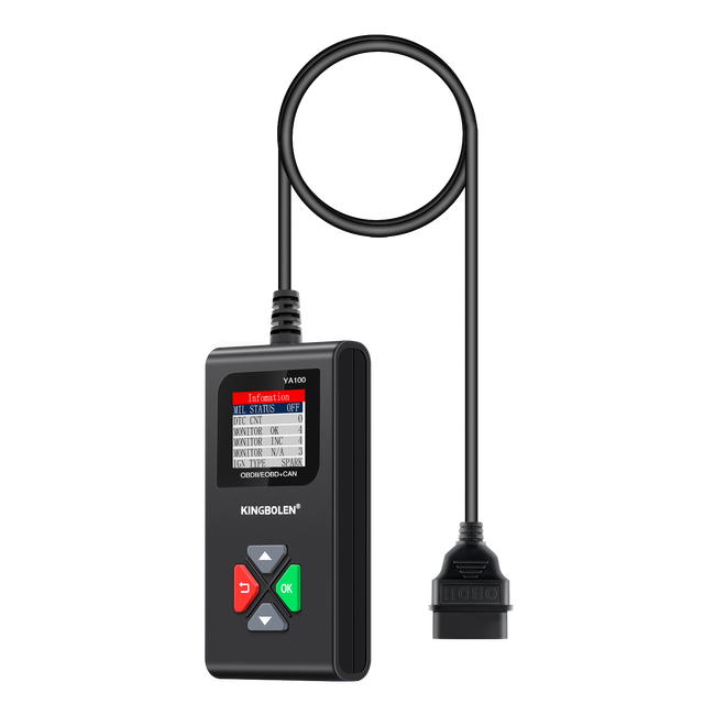 Hot Selling KINGBOLEN YA100 OBD2 Scanner Full OBD2/EOBD2 Function Automotive Battery Test Engine Check Diagnostic Tool